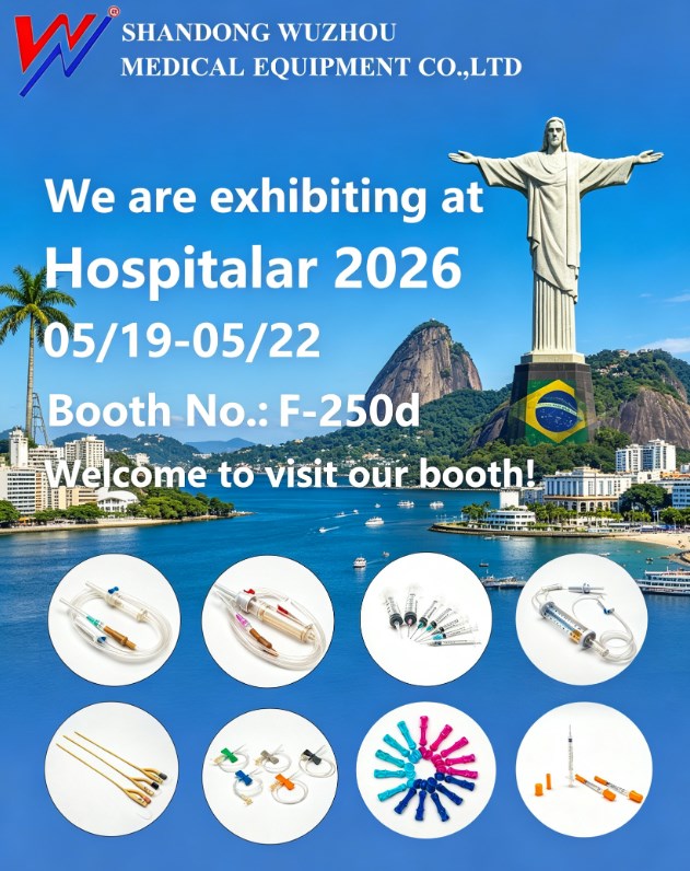 Shandong Wuzhou Medical Equipment Co, Ltd ostendet in 2026 Internationalis Hospitalarius Exhibitionem Medical in Brasilia.